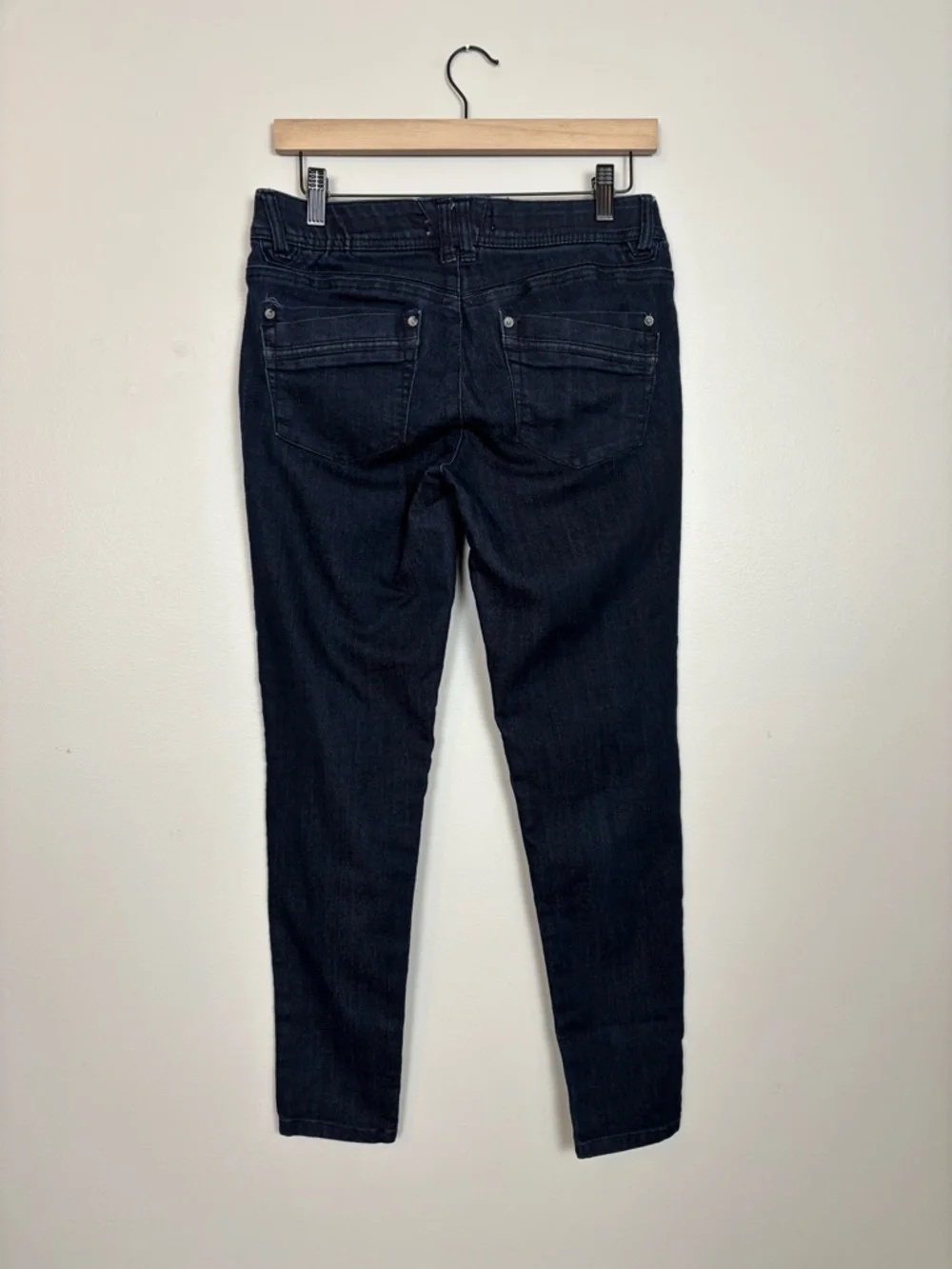 Democracy Jeans Womens 4 Blue Ab Technology Skinny Ankle Mid Rise Denim